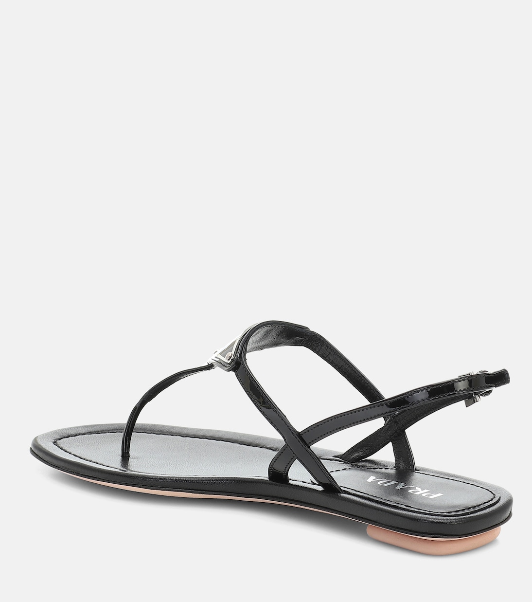 Sandali infradito in vernice | Prada