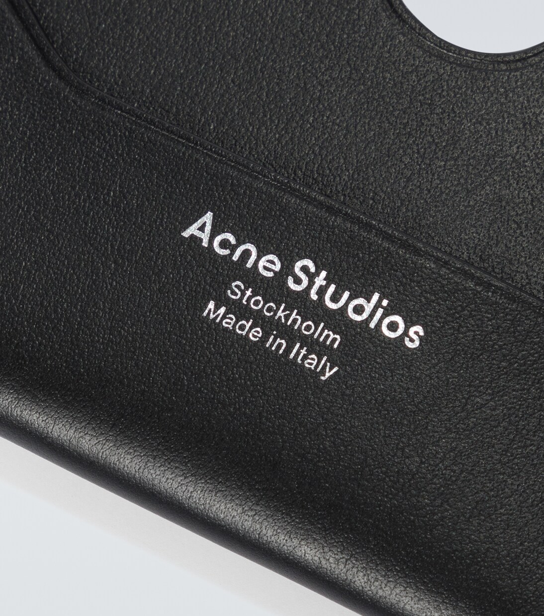 Kartenetui aus Leder | Acne Studios