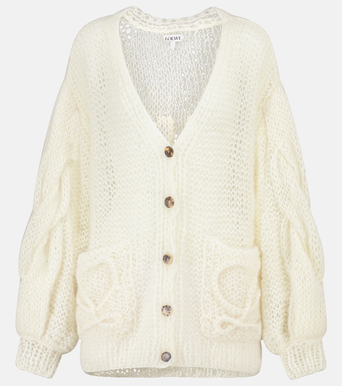Mohair-blend cardigan | Loewe