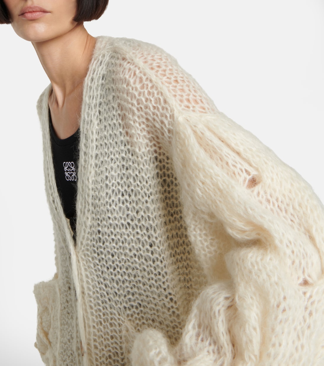 Mohair-blend cardigan | Loewe