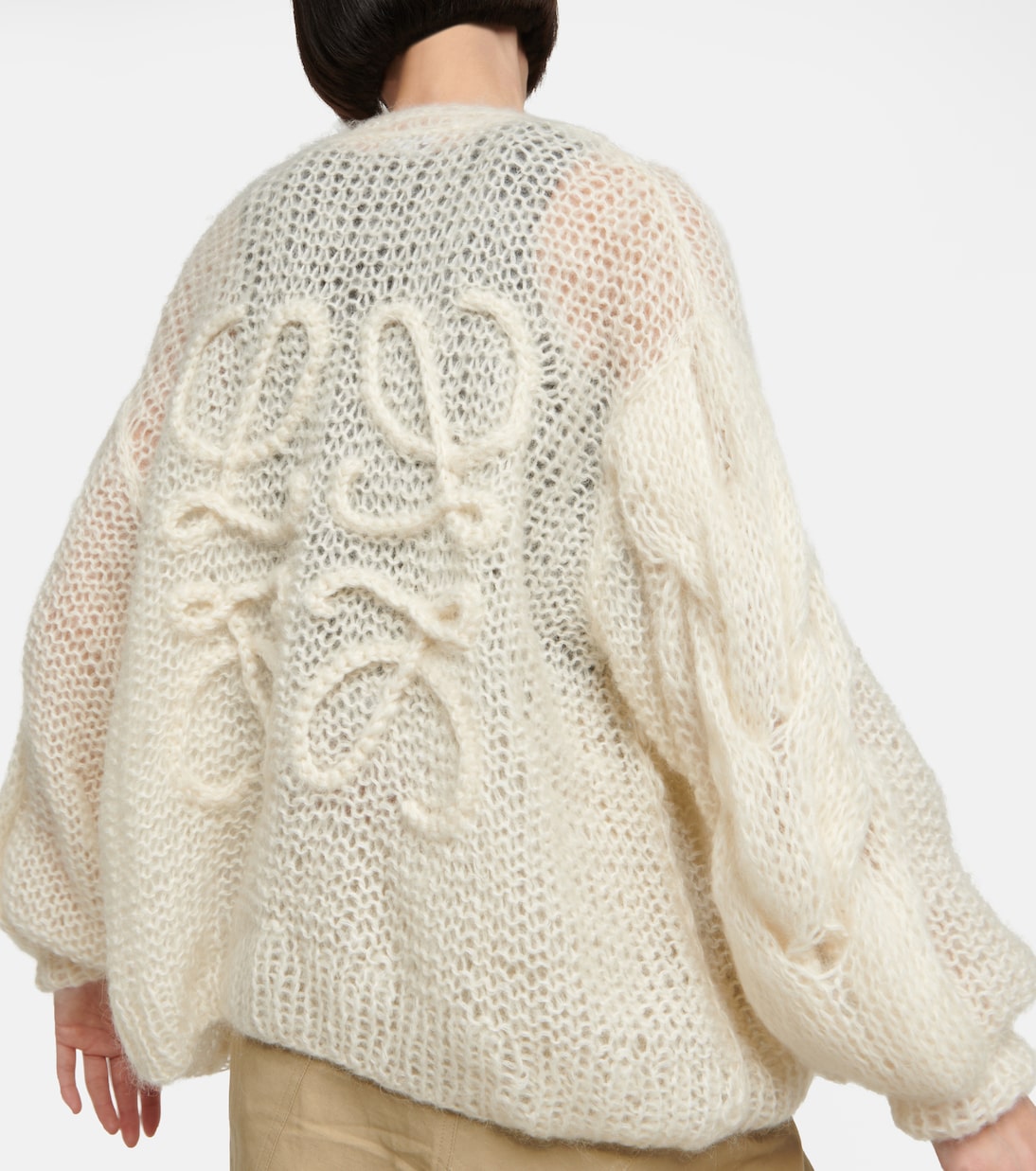 Mohair-blend cardigan | Loewe