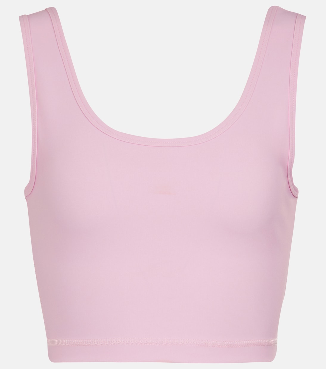 Crop top en mezcla de punto | Wardrobe.NYC