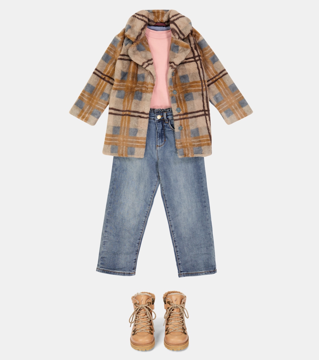 Haili checked coat | Molo
