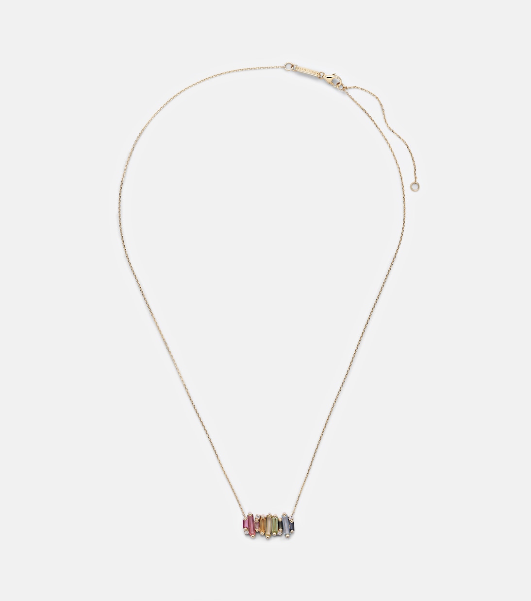 Collier en or 14 ct avec diamants et pierres | Suzanne Kalan