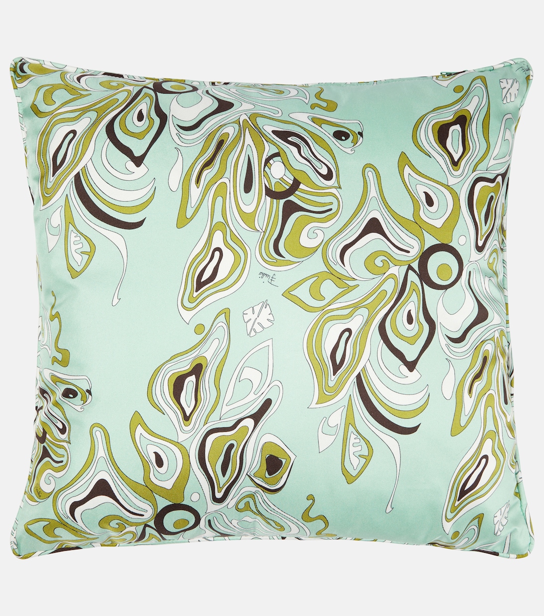 Printed silk cushion | Pucci