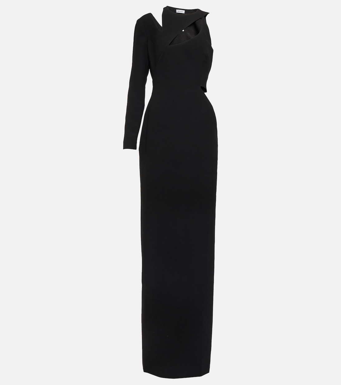 One-shoulder cutout gown | Mônot