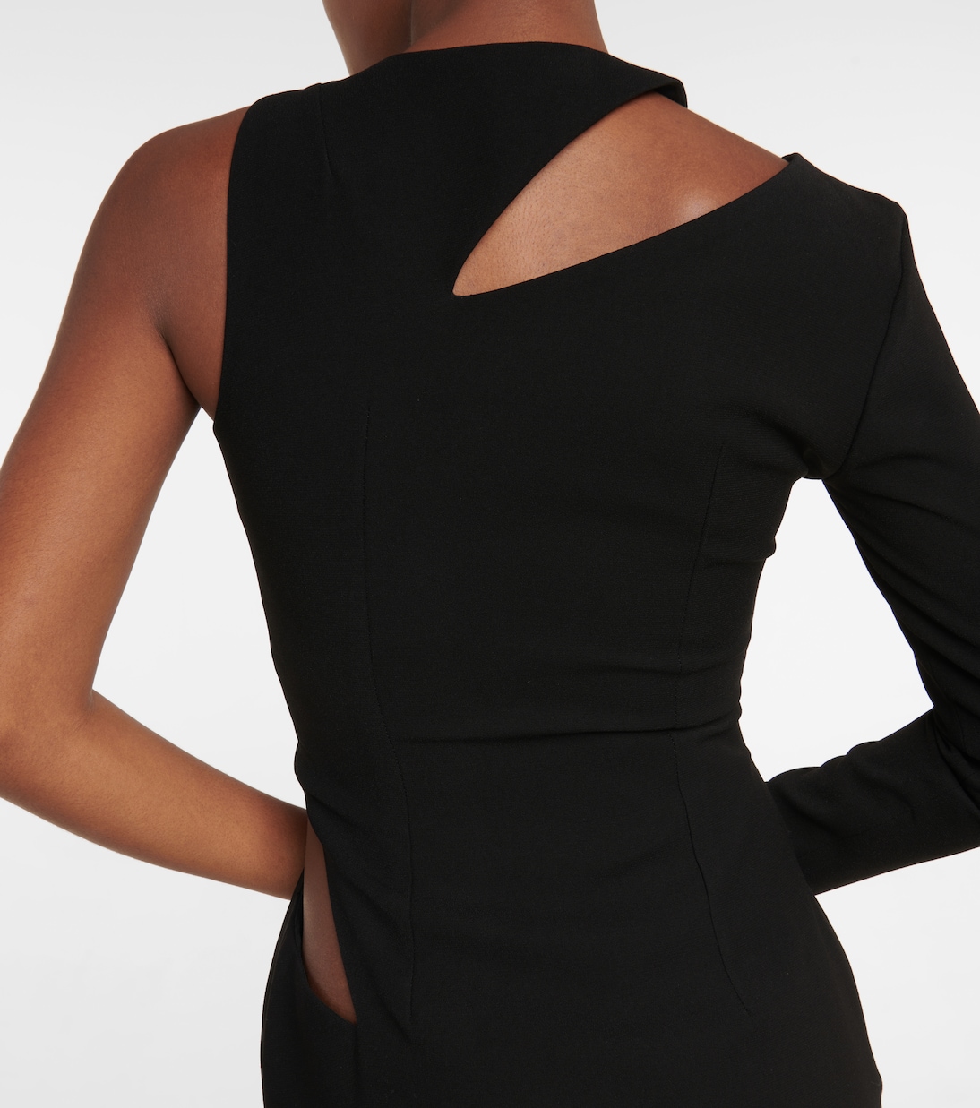 One-shoulder cutout gown | Mônot
