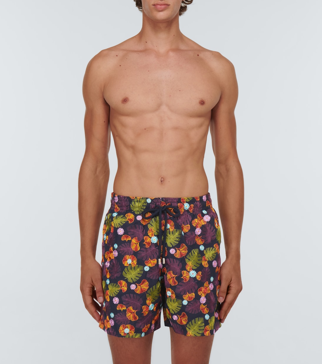 Mistral embroidered swim trunks | Vilebrequin