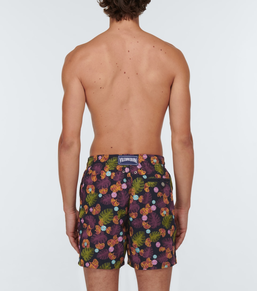 Mistral embroidered swim trunks | Vilebrequin