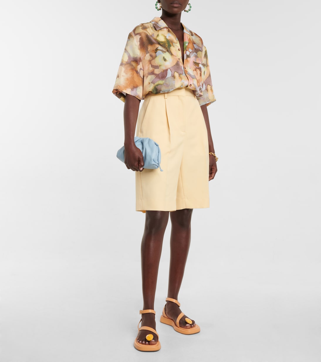 x GIA/RHW - Sandali infradito Rosie in pelle | Gia Borghini