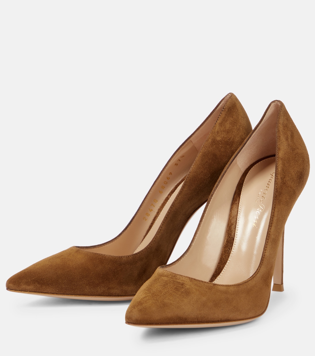 Pumps Gianvito 105 aus Veloursleder | Gianvito Rossi