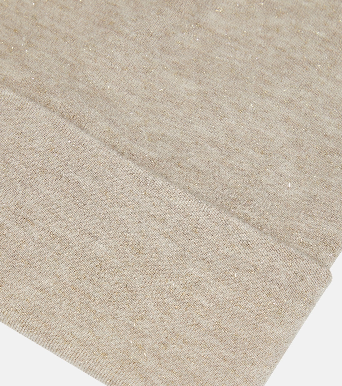 Berretto in cashmere, seta e lamé | Brunello Cucinelli