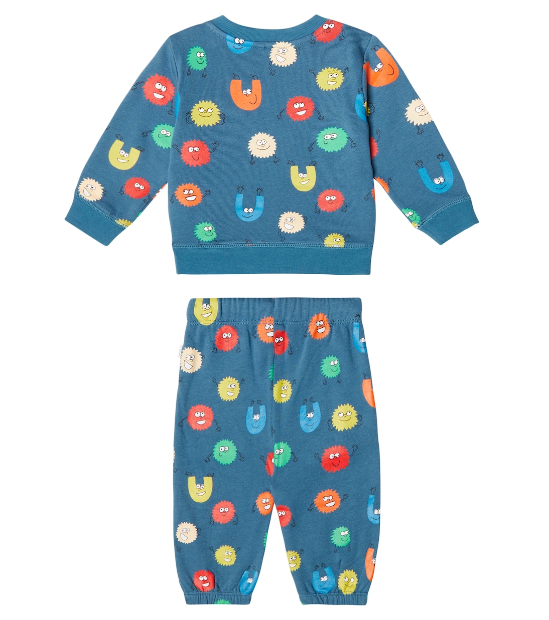 Baby - Pantaloni e felpa in cotone con stampa | Stella McCartney Kids