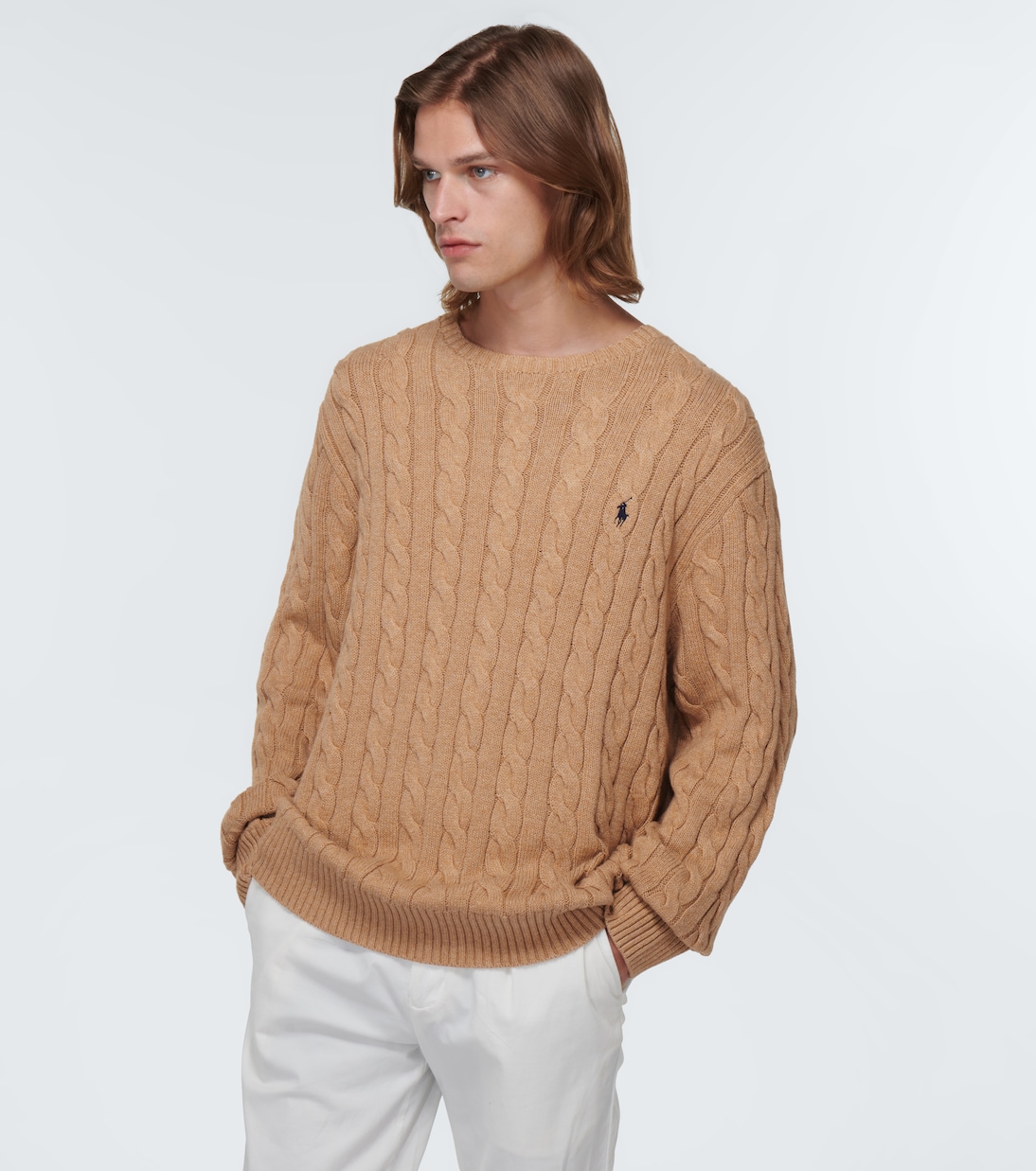 Pullover in cotone a trecce | Polo Ralph Lauren
