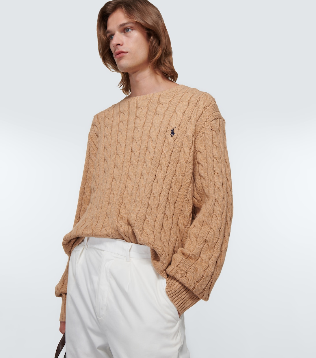 Pullover in cotone a trecce | Polo Ralph Lauren