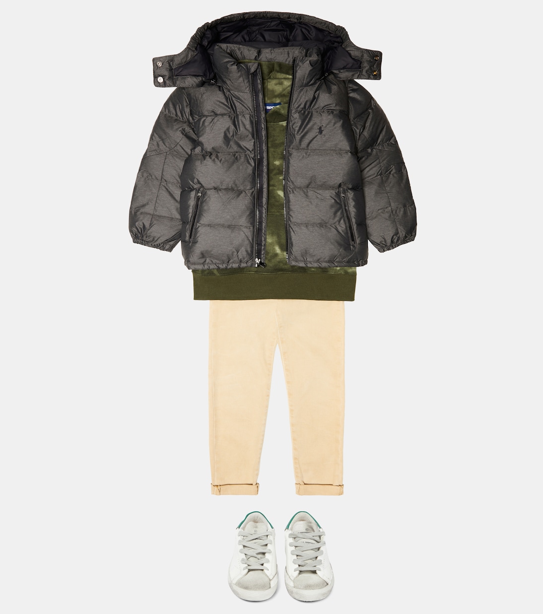 Quilted down jacket | Polo Ralph Lauren Kids