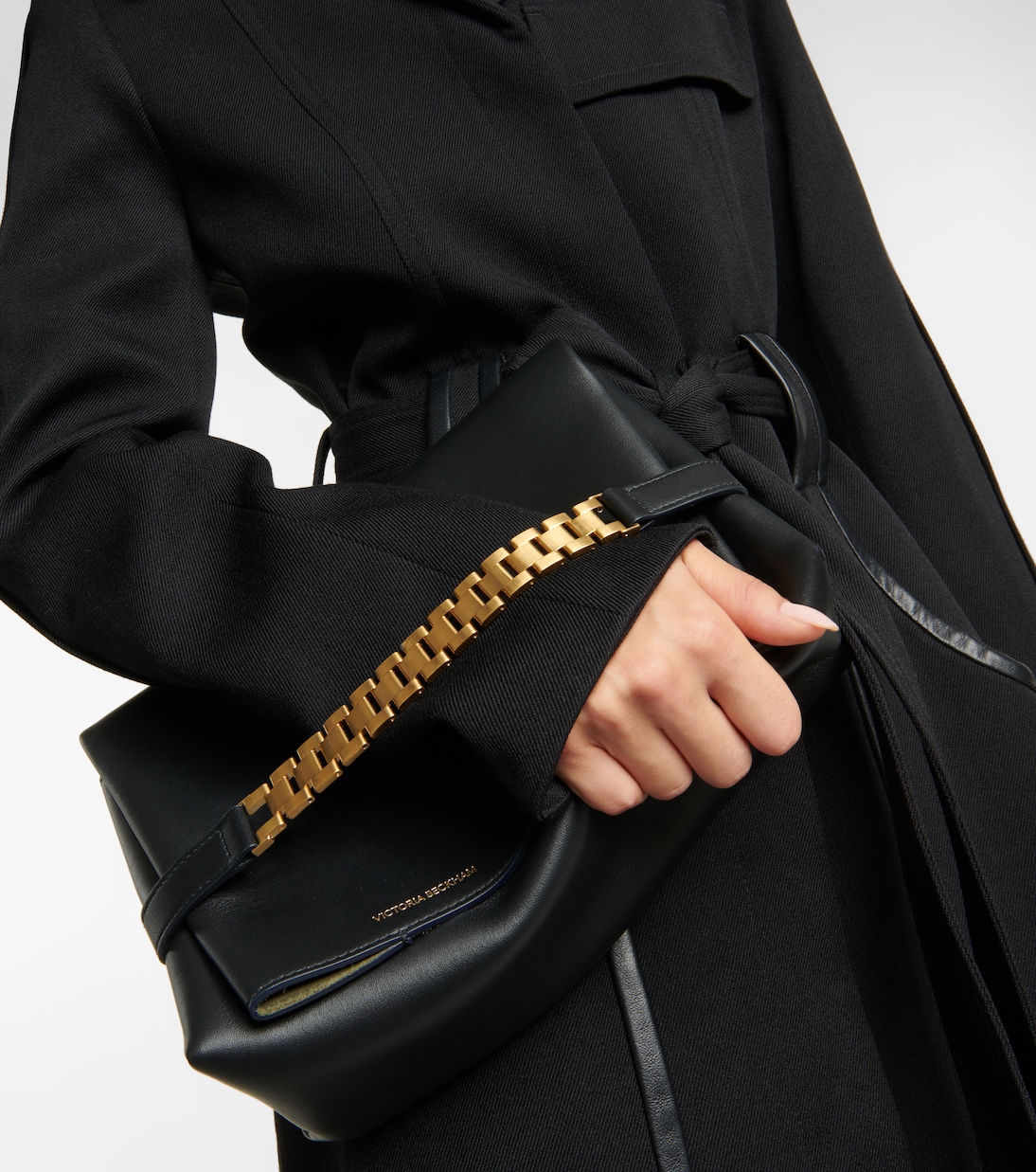 Pochette Chain en cuir | Victoria Beckham