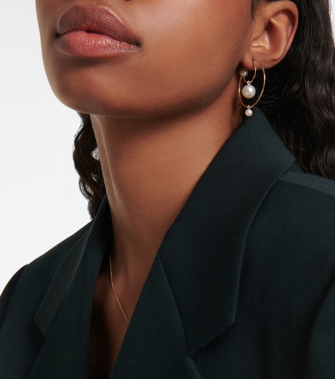 Boucle d’oreille unique Bain Perle en or 14 ct et perles | Sophie Bille Brahe