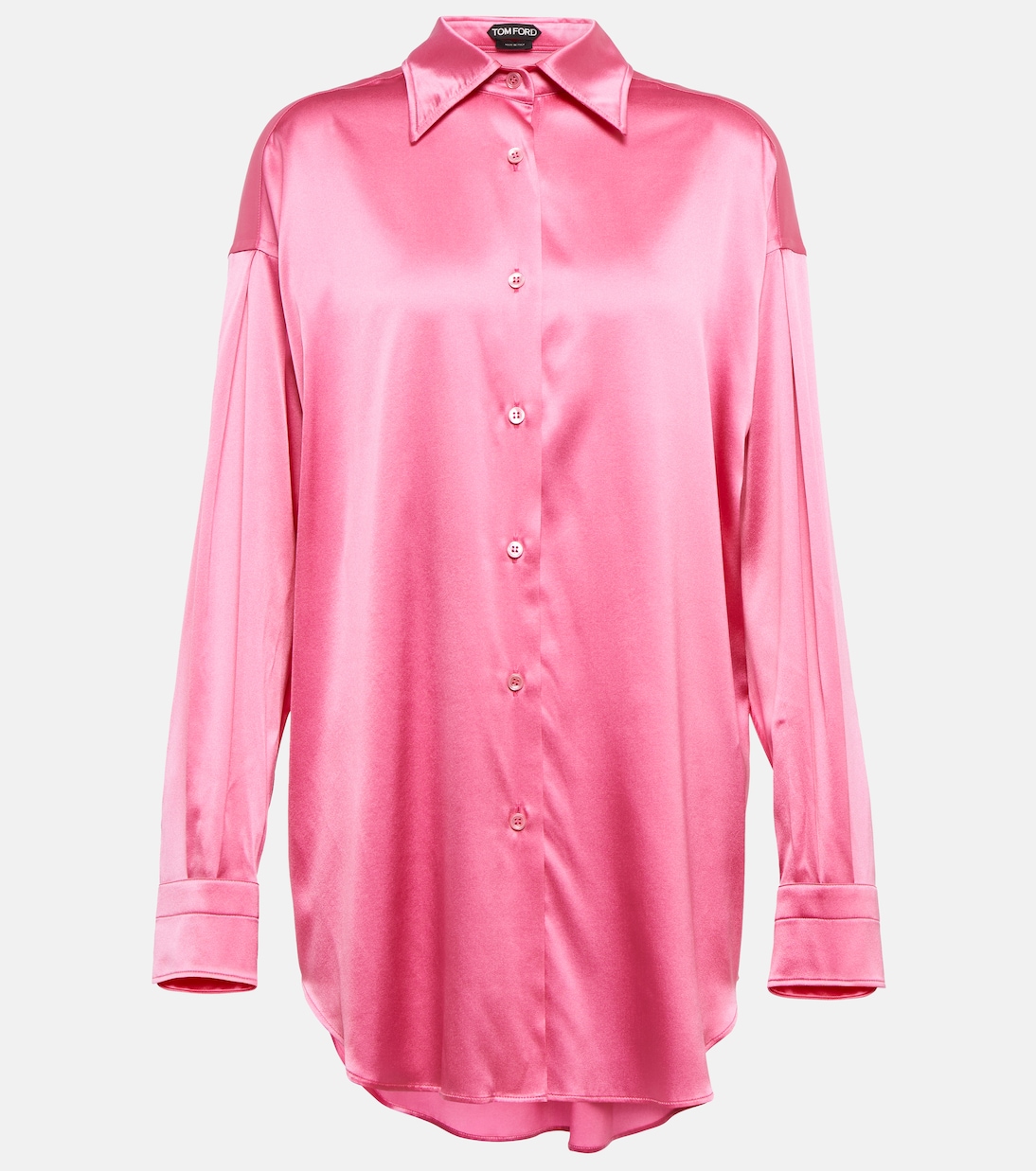 Camisa de satén de seda | Tom Ford