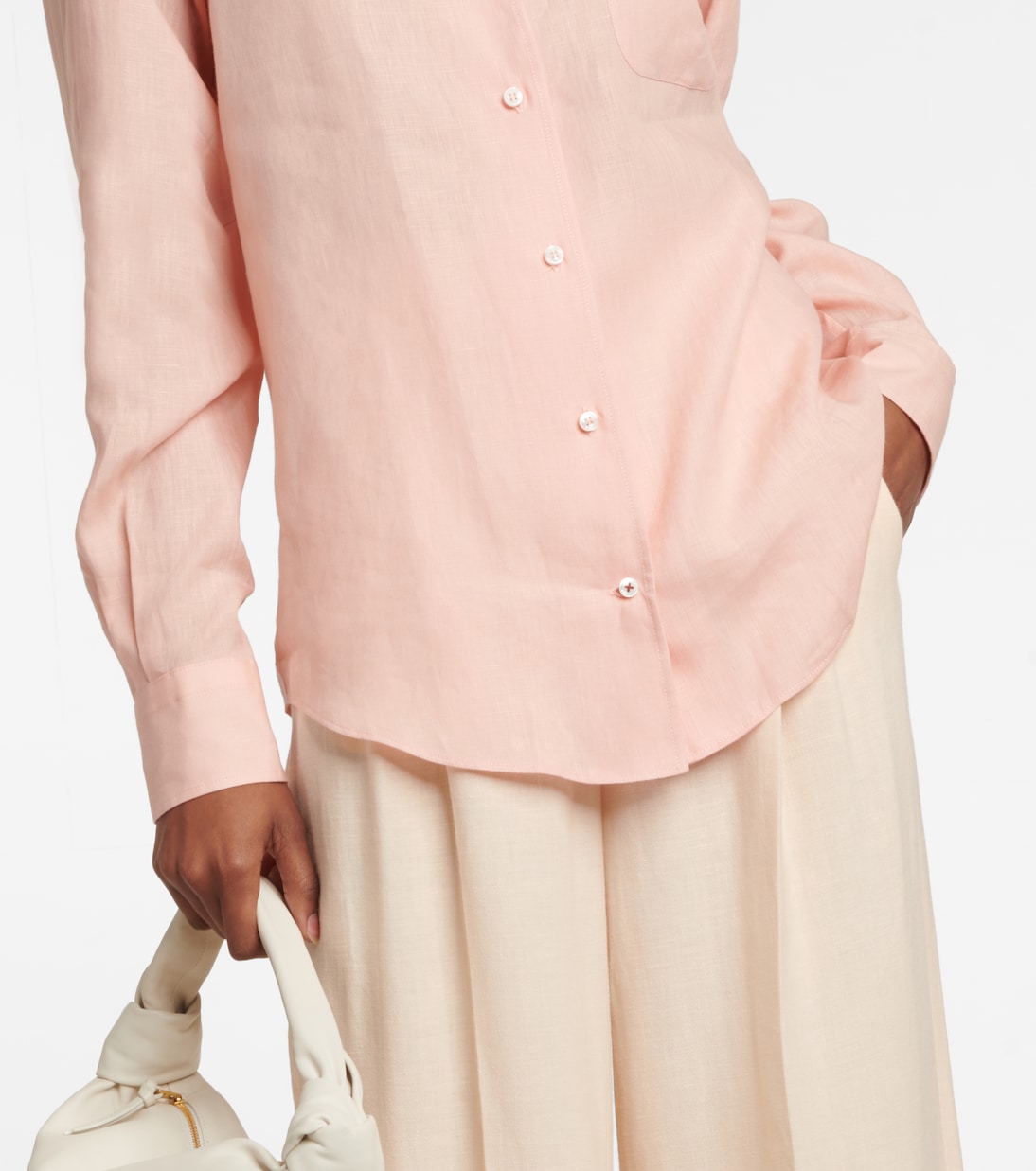 Camicia Neo André in lino | Loro Piana