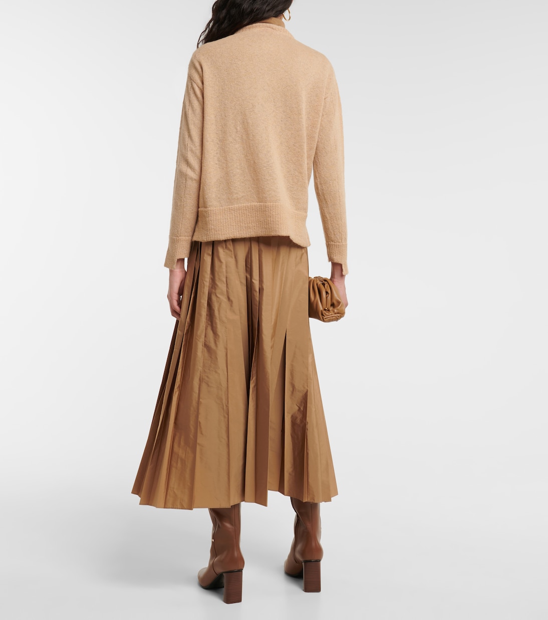 Funghi cotton and mohair-blend cardigan | Max Mara