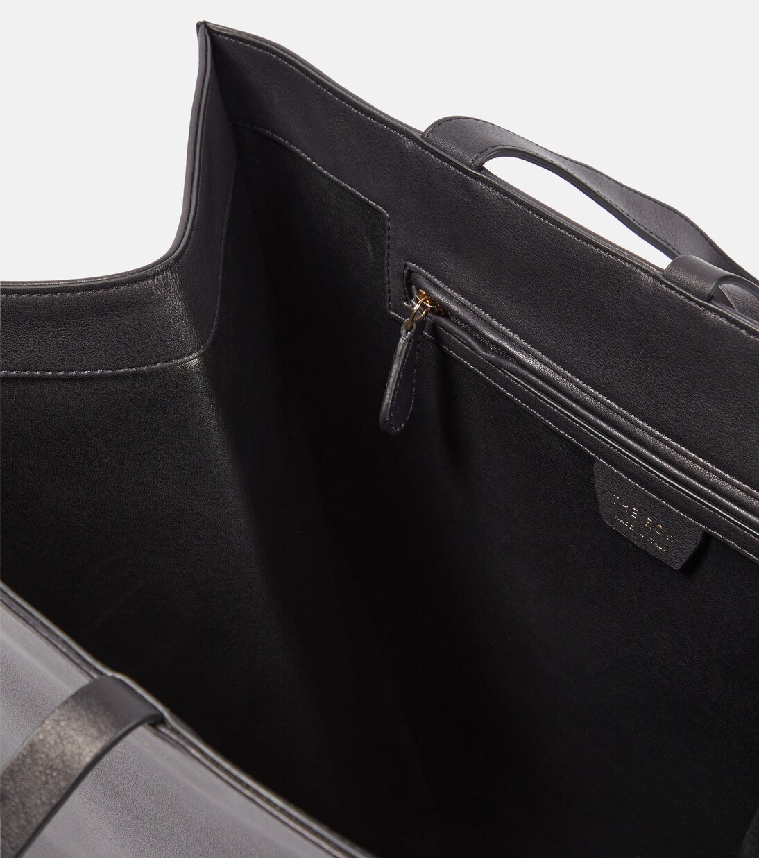 Graham leather tote bag | The Row