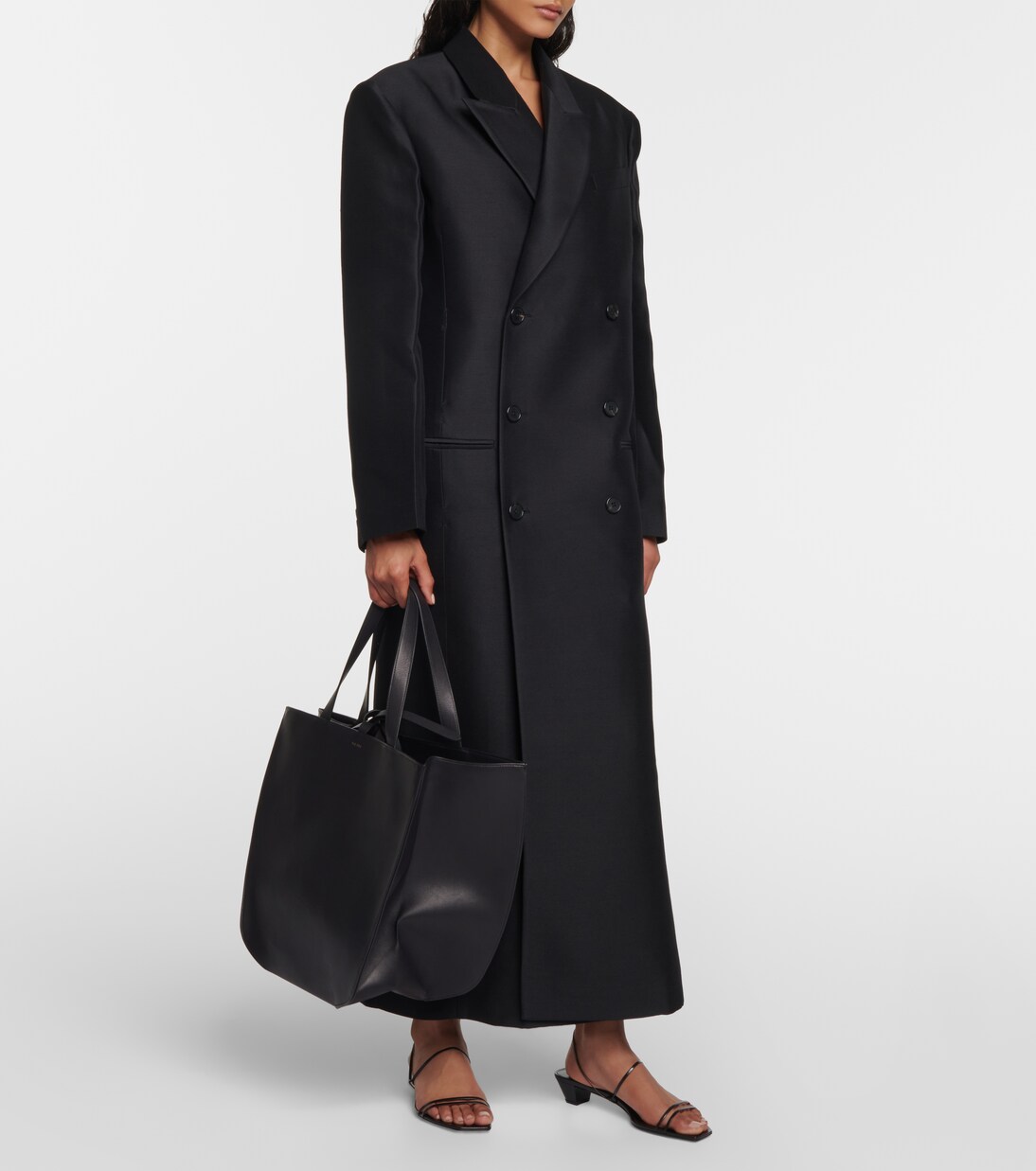 Graham leather tote bag | The Row