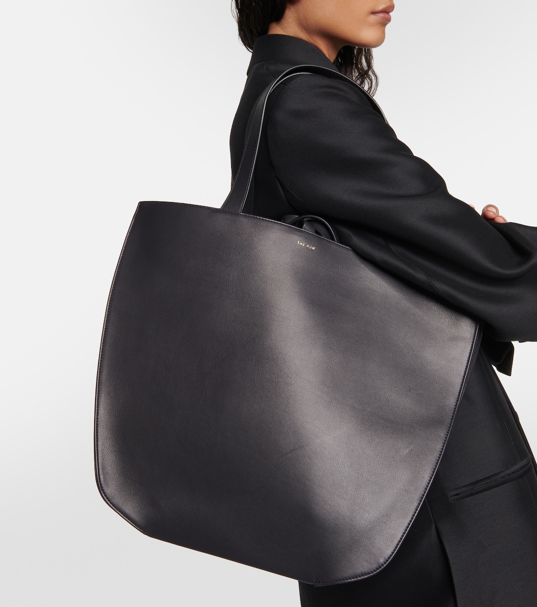 Graham leather tote bag | The Row