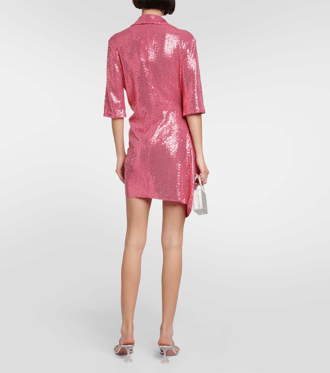 Sequined gathered minidress | Dodo Bar Or
