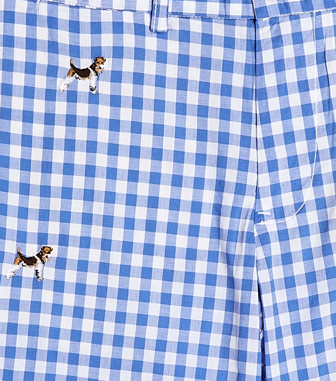 Shorts in twill di cotone a quadretti | Polo Ralph Lauren Kids