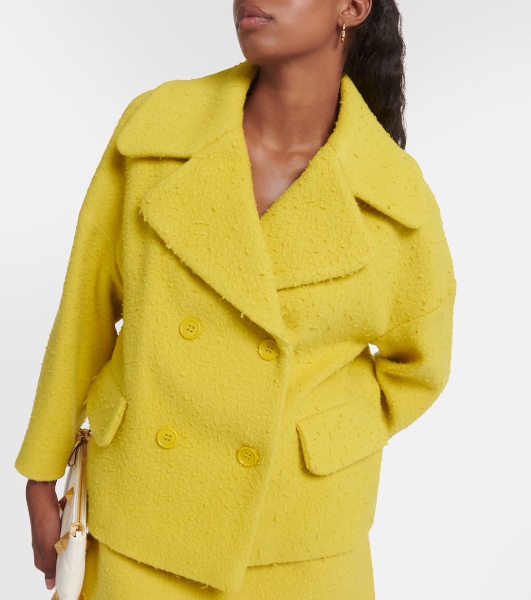 Double-breasted wool jacket | REDValentino