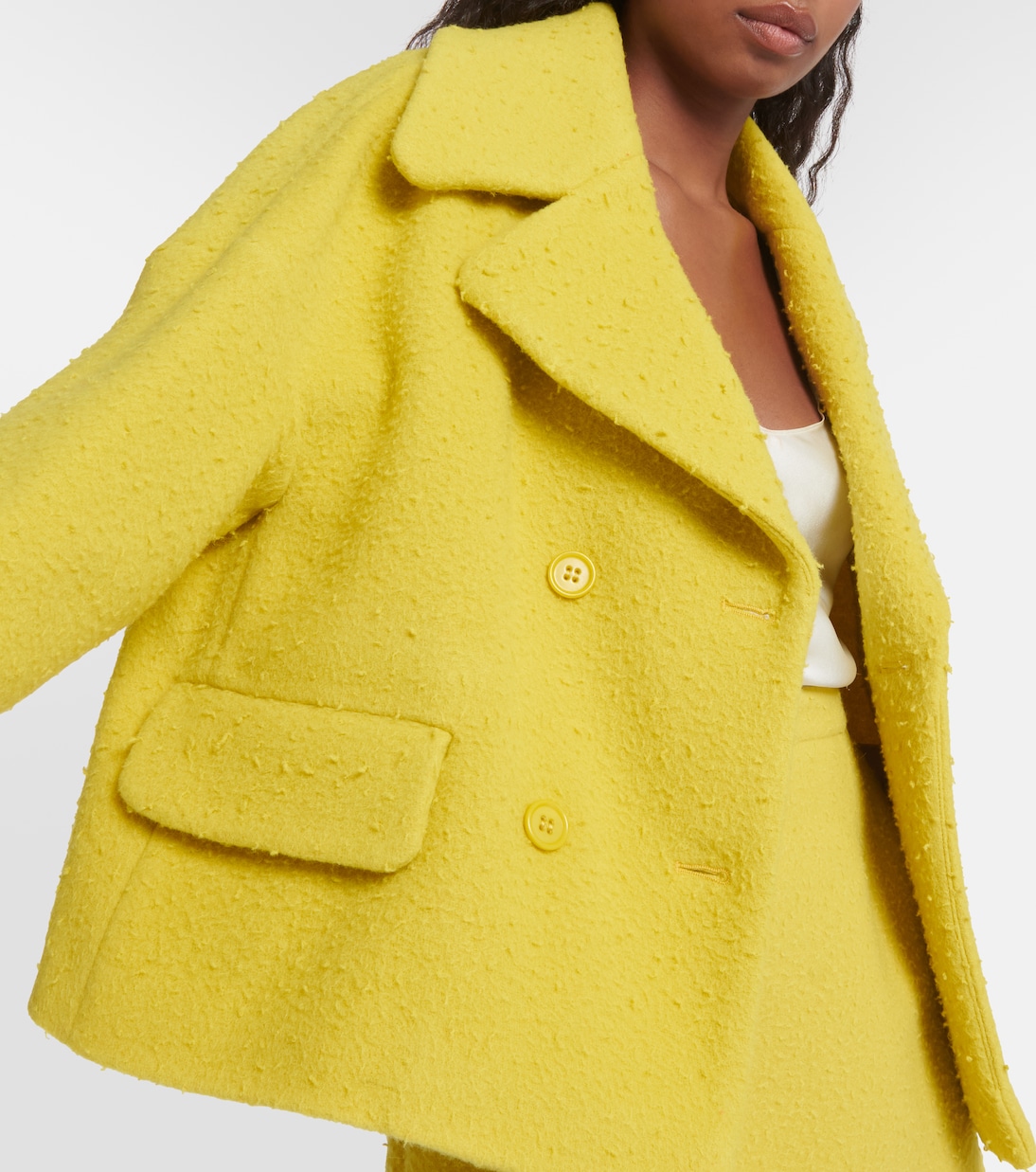 Double-breasted wool jacket | REDValentino