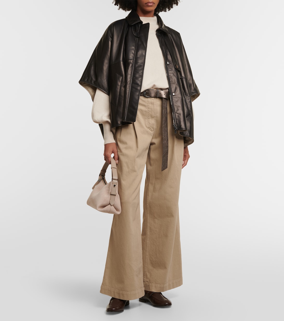 Jersey de cuello alto en cachemir | Brunello Cucinelli