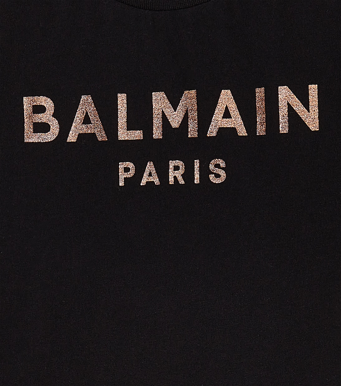 Camiseta en jersey de algodón con logo | Balmain Kids