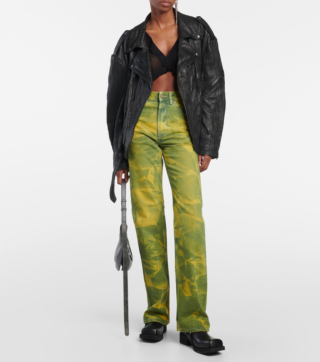 Jeans rectos de tiro alto | Acne Studios