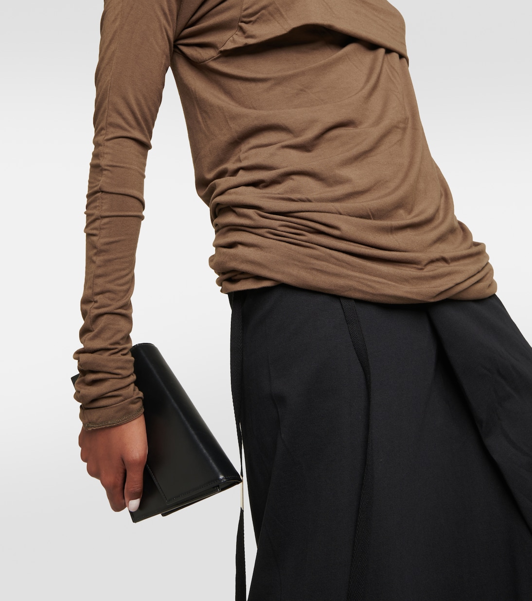 Draped off-shoulder top | Entire Studios