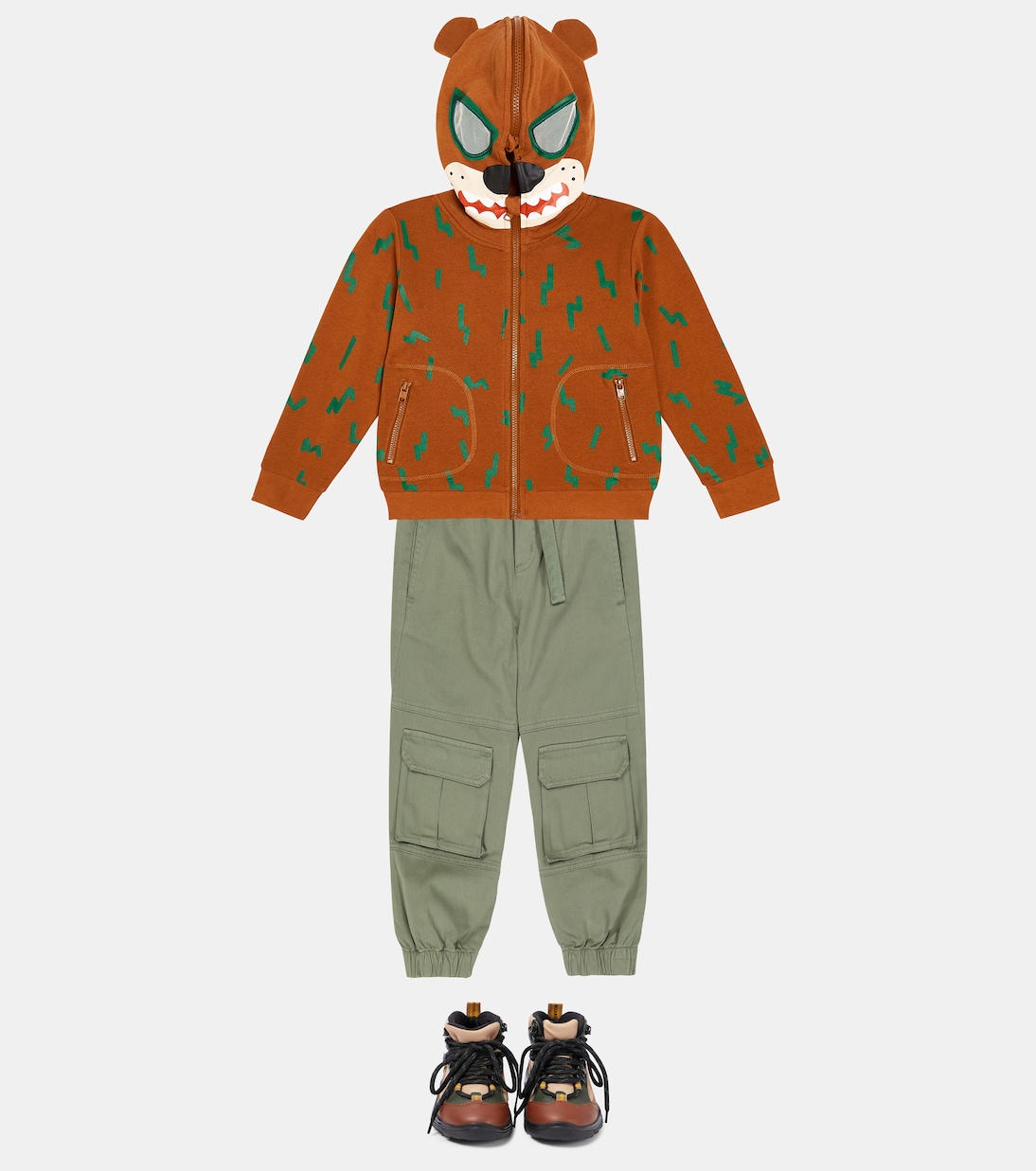 Sudadera de jersey de algodón estampada | Stella McCartney Kids
