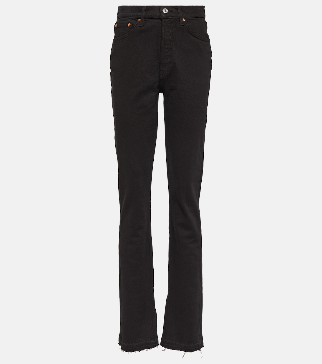 '70s high-rise split-hem bootcut jeans | Re/Done