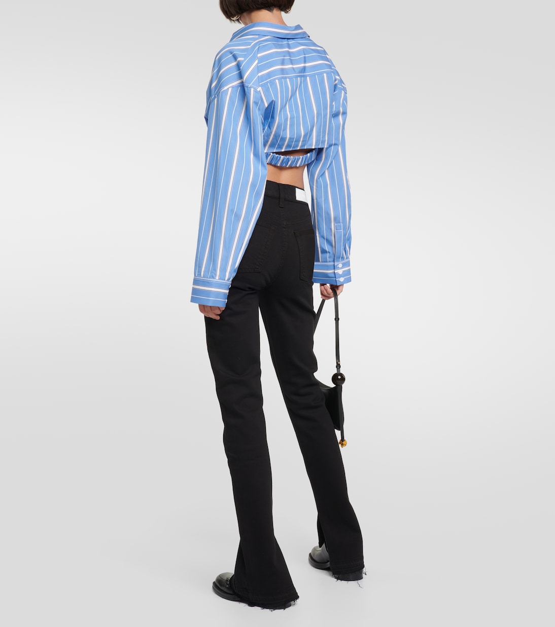 '70s high-rise split-hem bootcut jeans | Re/Done