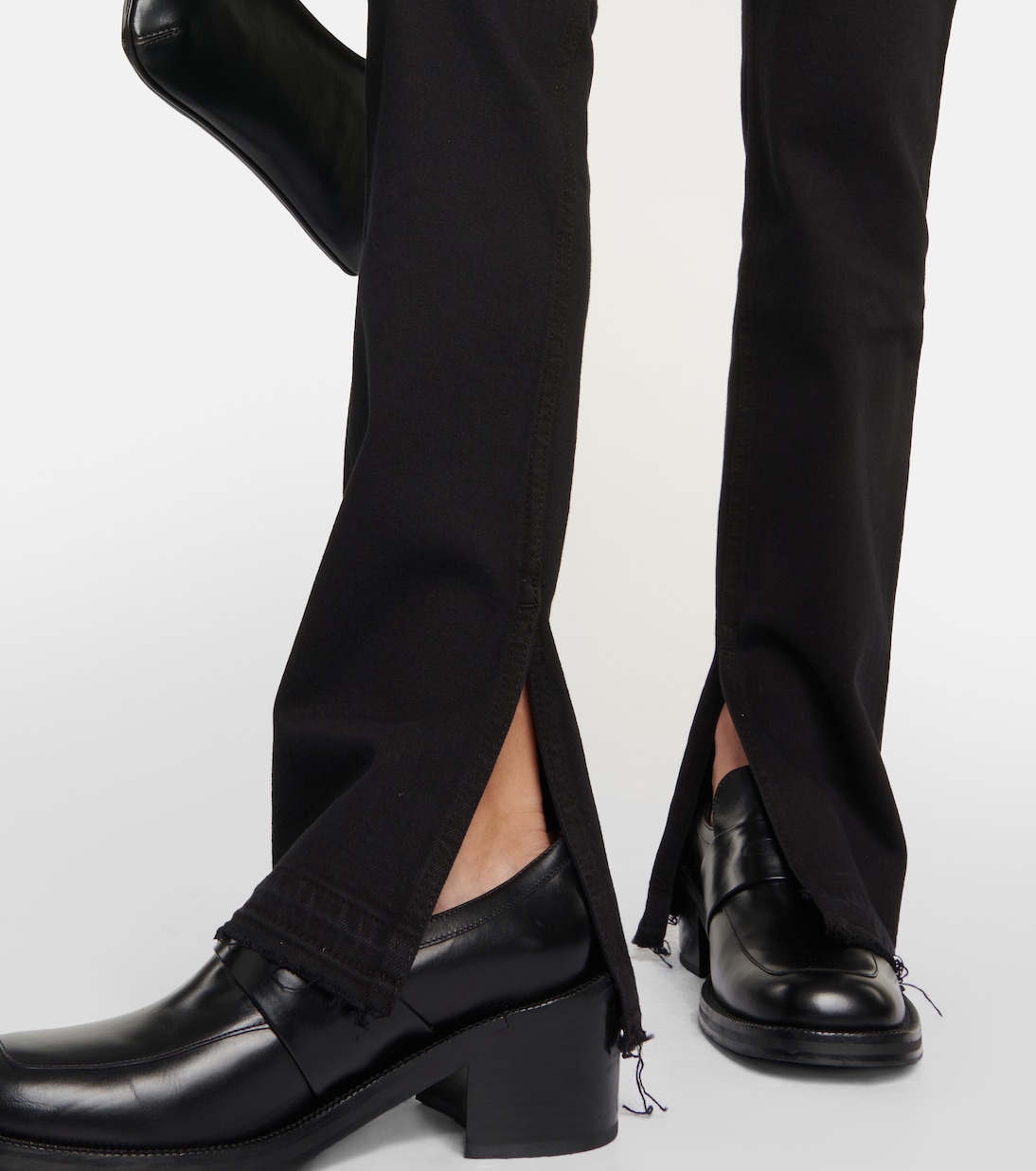 '70s high-rise split-hem bootcut jeans | Re/Done