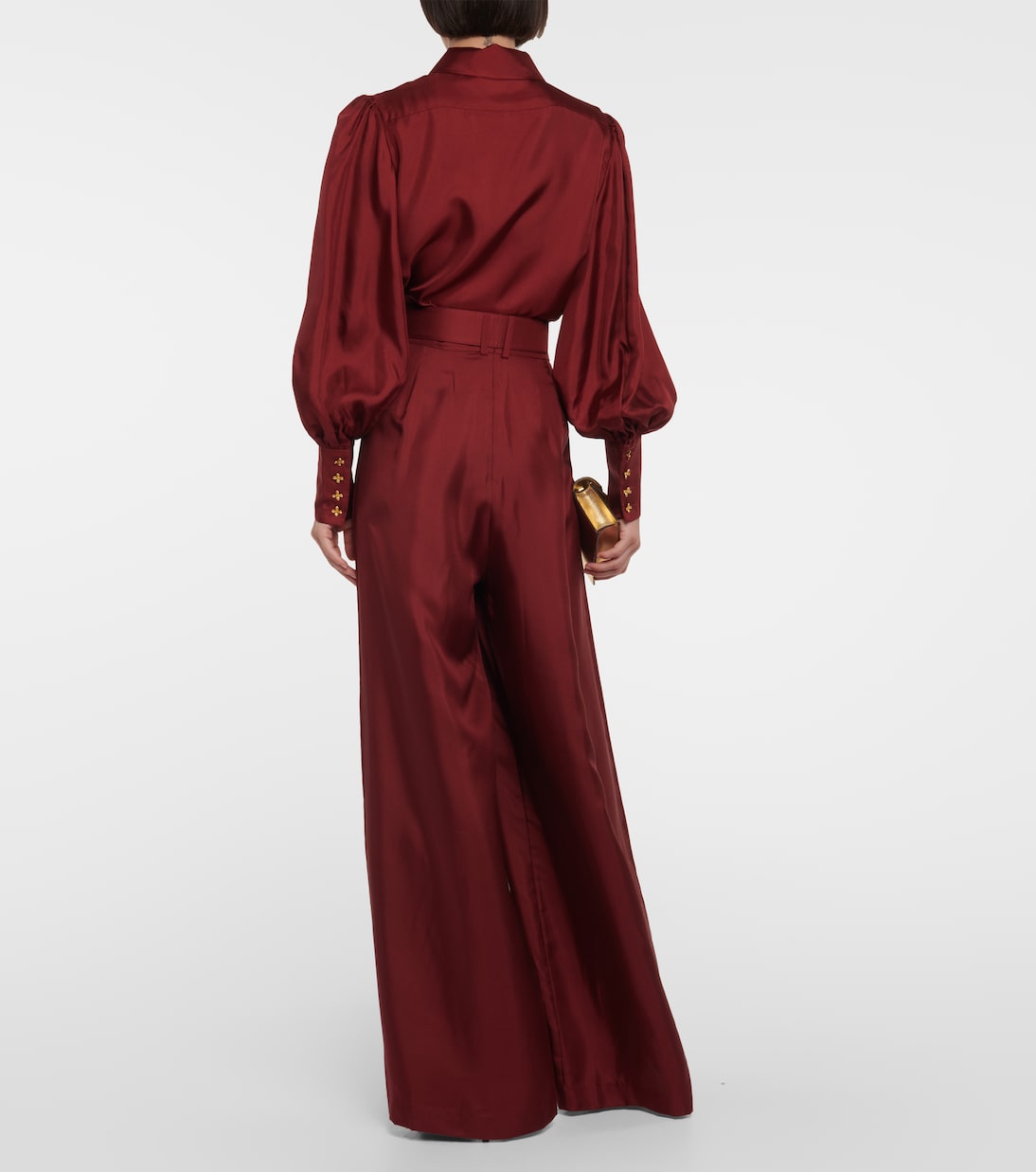 Wonderland silk wide-leg pants | Zimmermann
