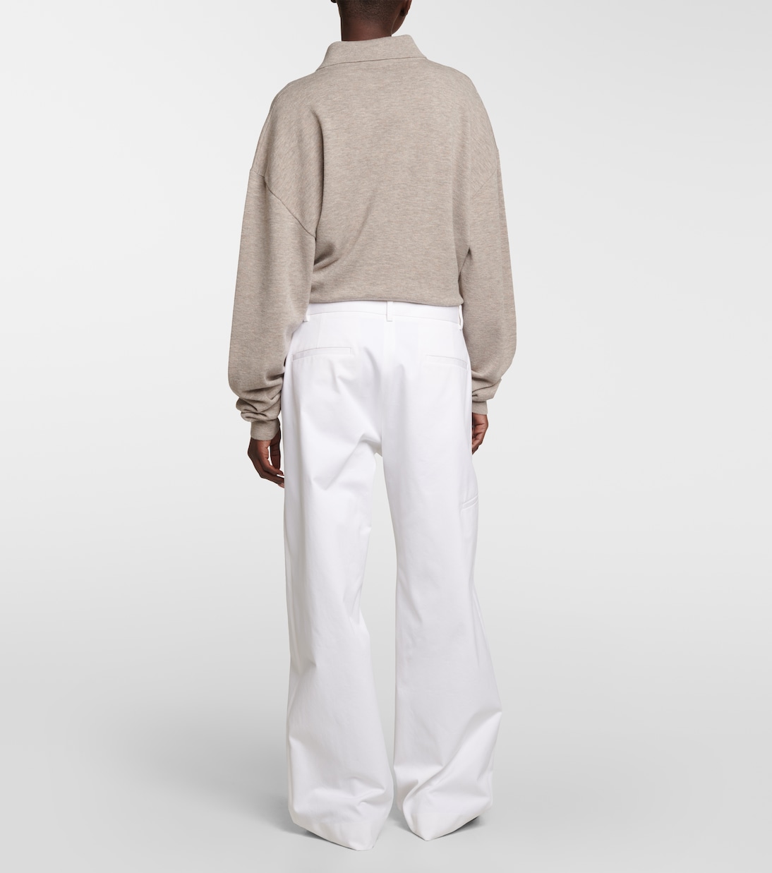 Pantaloni Perseo a gamba larga | The Row