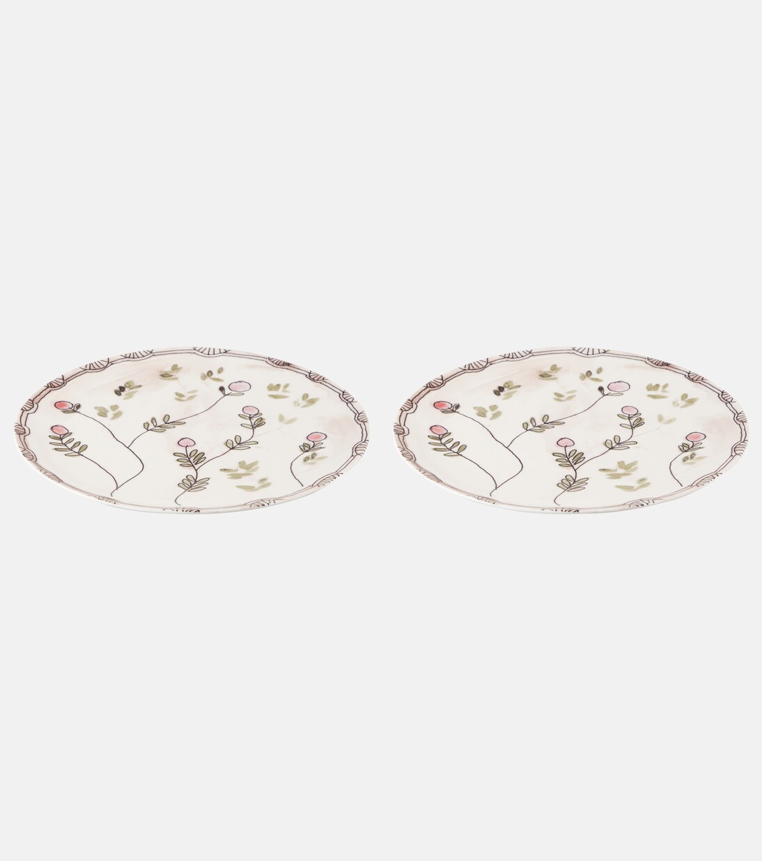 x Marni Mirtillo Nude set of 2 serving plates | Serax