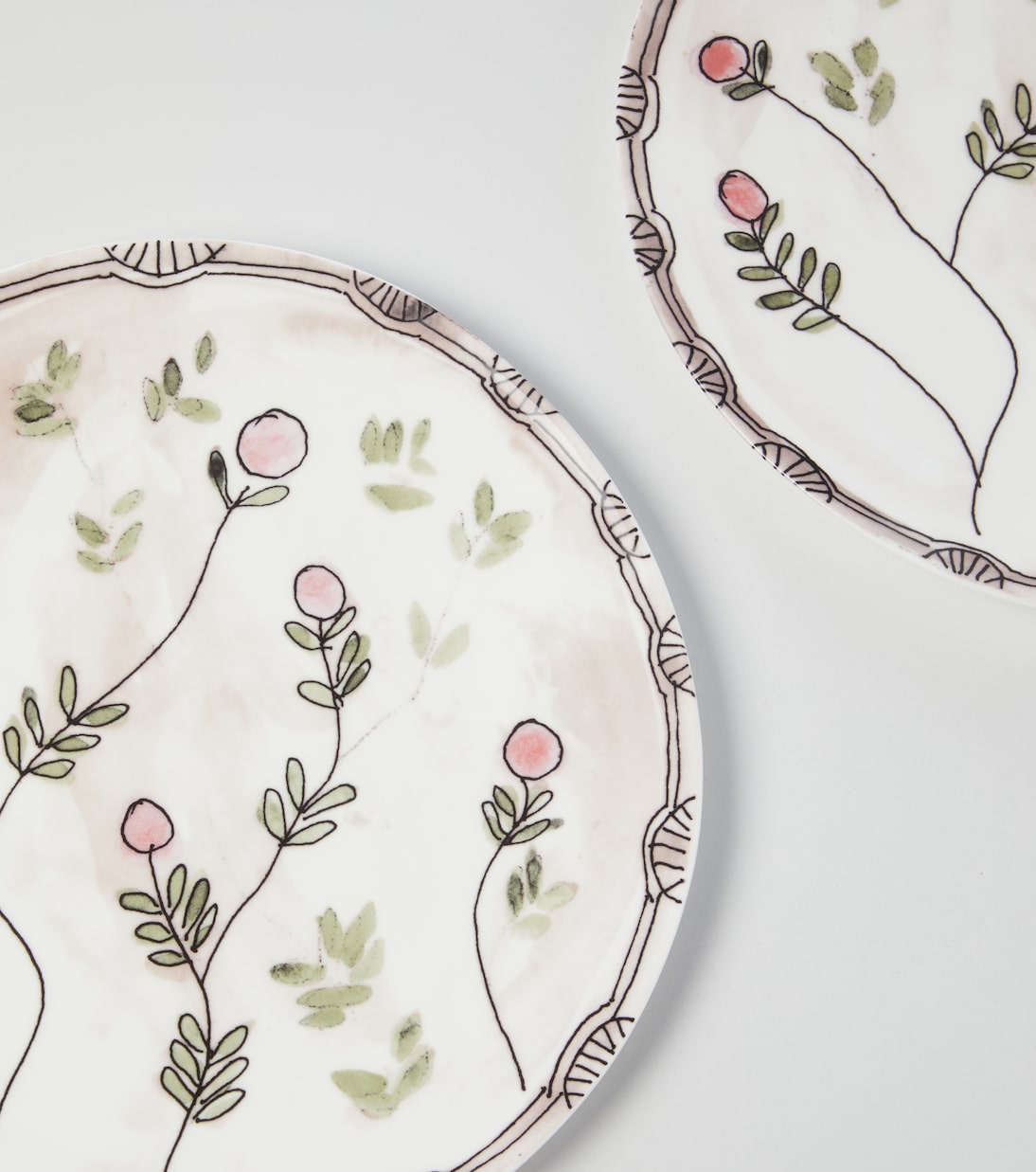 x Marni Mirtillo Nude set of 2 serving plates | Serax