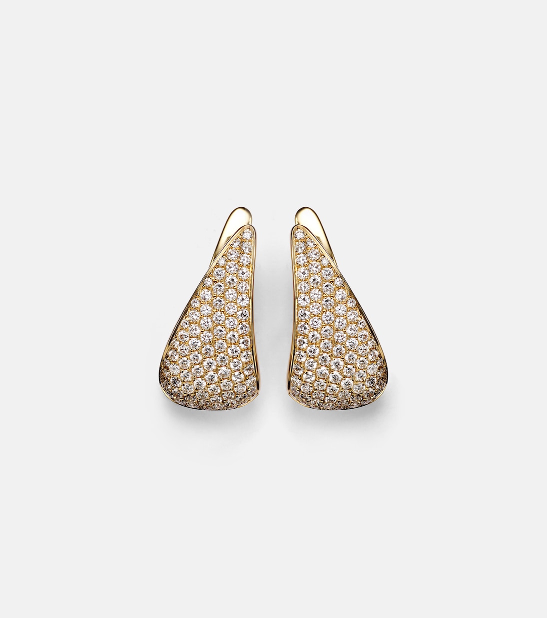 Boucles d'oreilles Claw en or 18 ct et diamants | Anita Ko