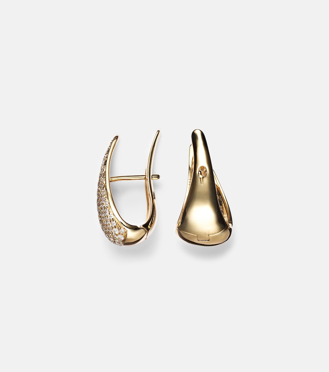 Boucles d'oreilles Claw en or 18 ct et diamants | Anita Ko