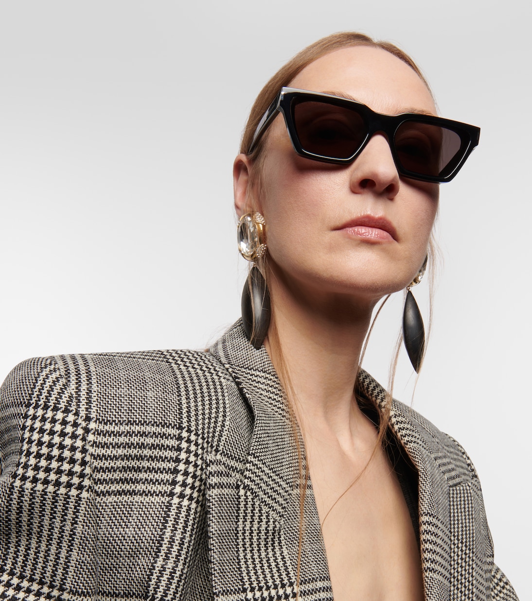 Occhiali da sole Saint Laurent SL 633 con montatura a gatto, stile giovanile e moderno