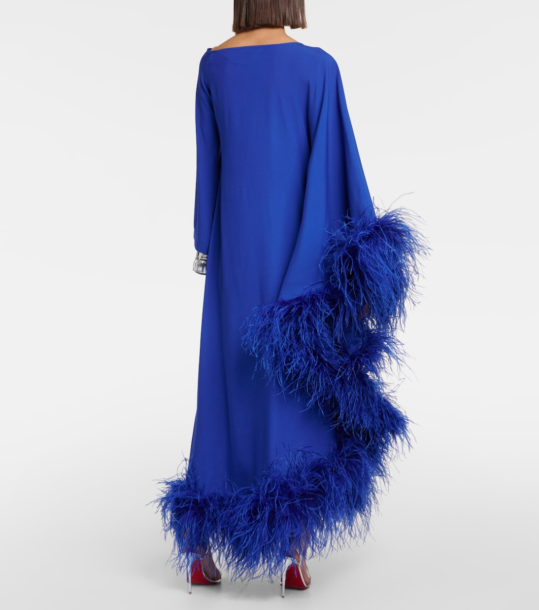Ubud Extravaganza feather-trimmed gown | Taller Marmo