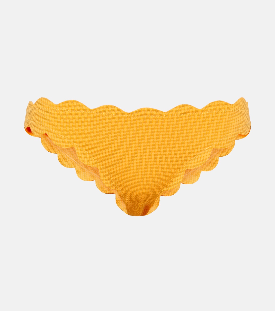 Antibes scalloped low-rise bikini bottoms | Marysia