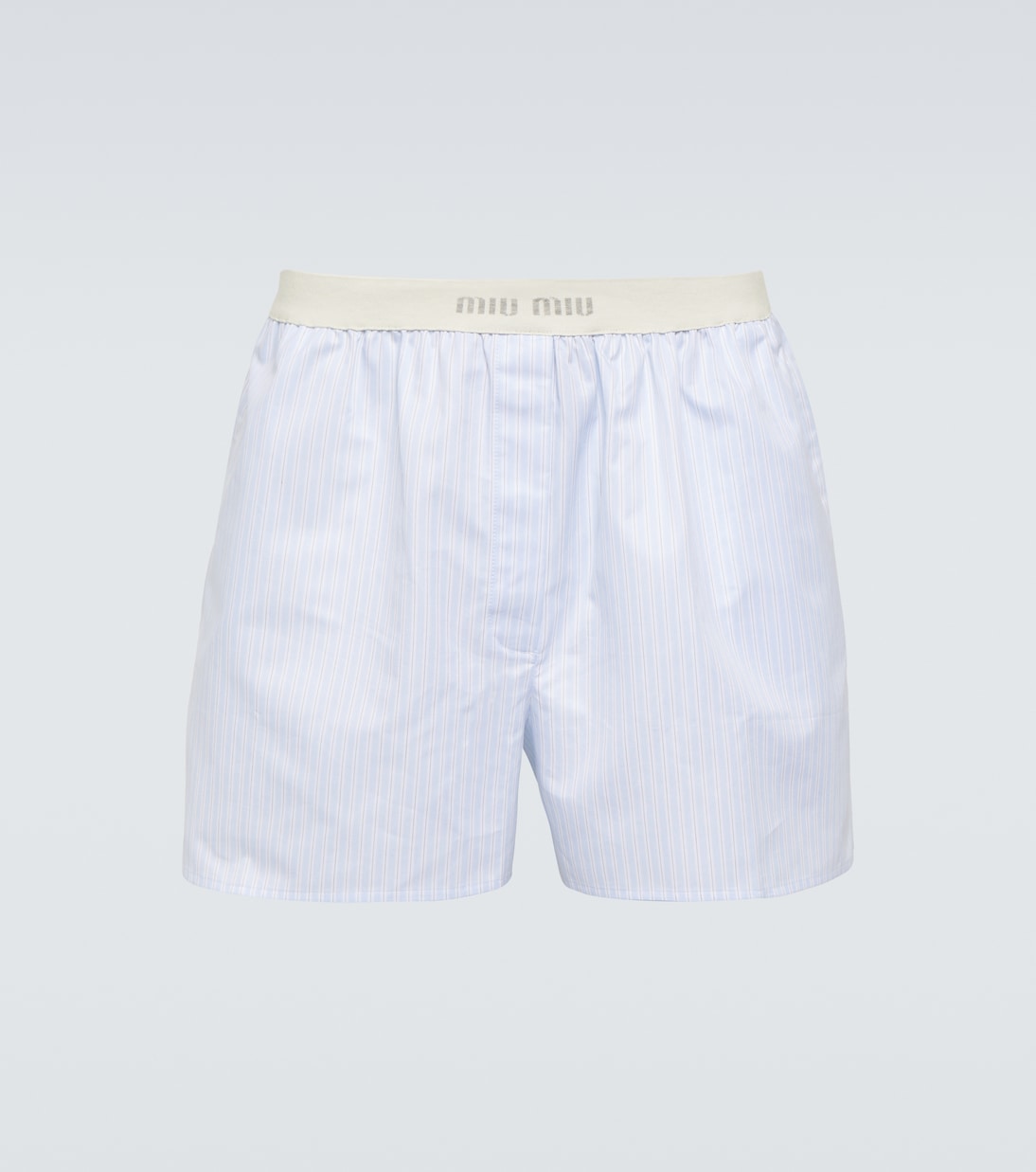 Boxershorts aus Baumwollpopeline | Miu Miu